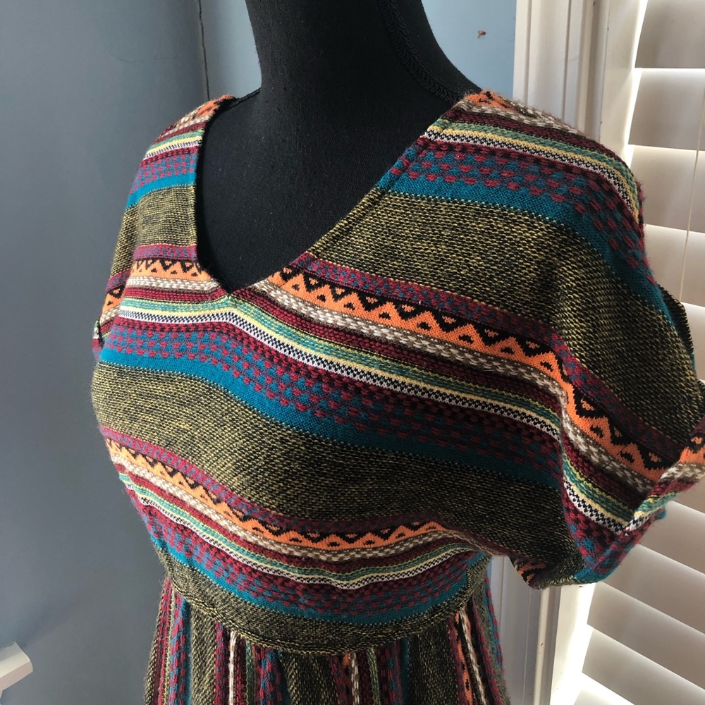 Multi Patterned Knit Hot & Delicious Dress - Picture 3 of 14